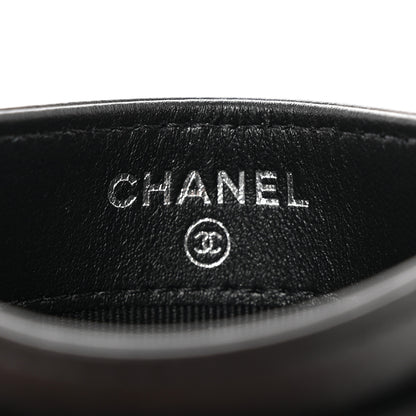 Chanel Aged Calfskin Quilted Reissue Card Holder So Black 6 of 8