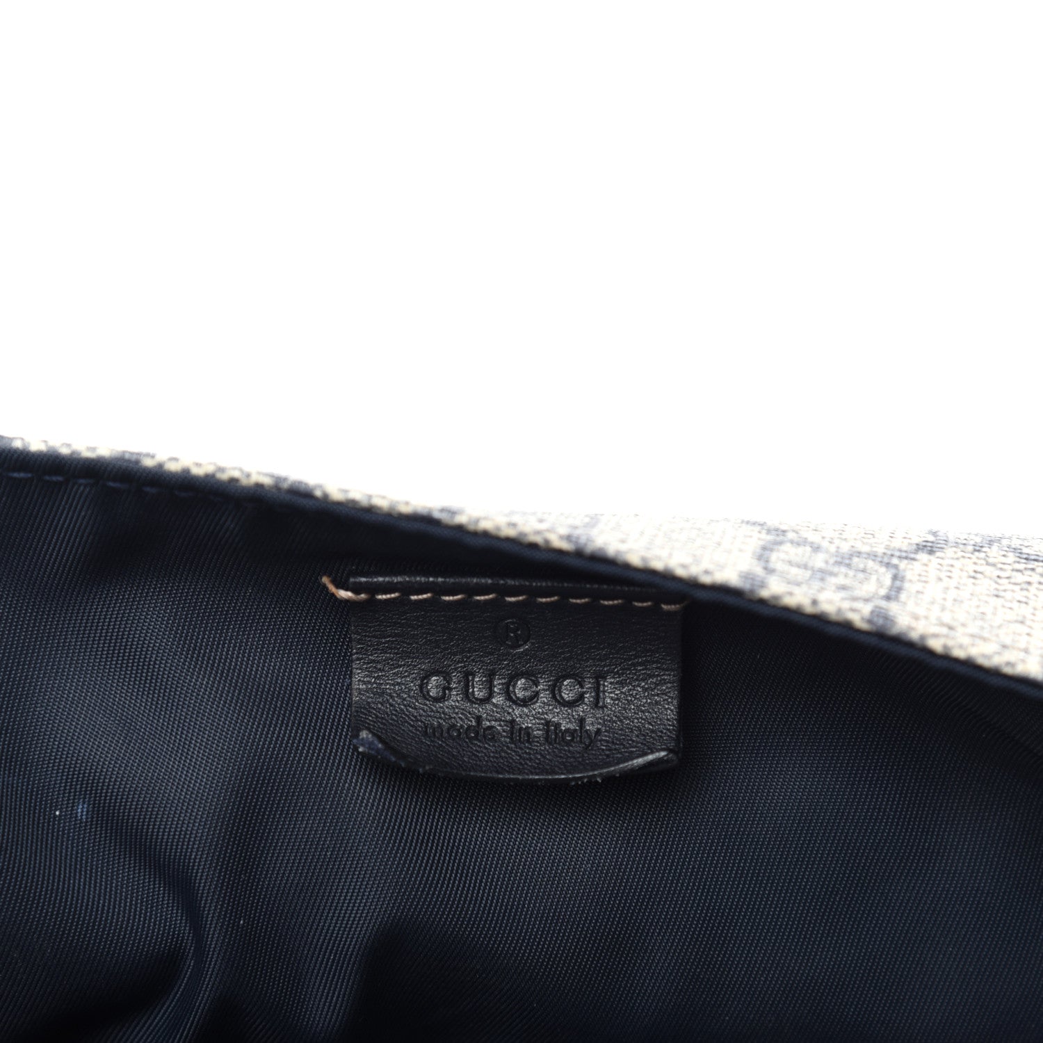 Gucci GG Plus Monogram Messenger Diaper Bag Navy 7 of 10