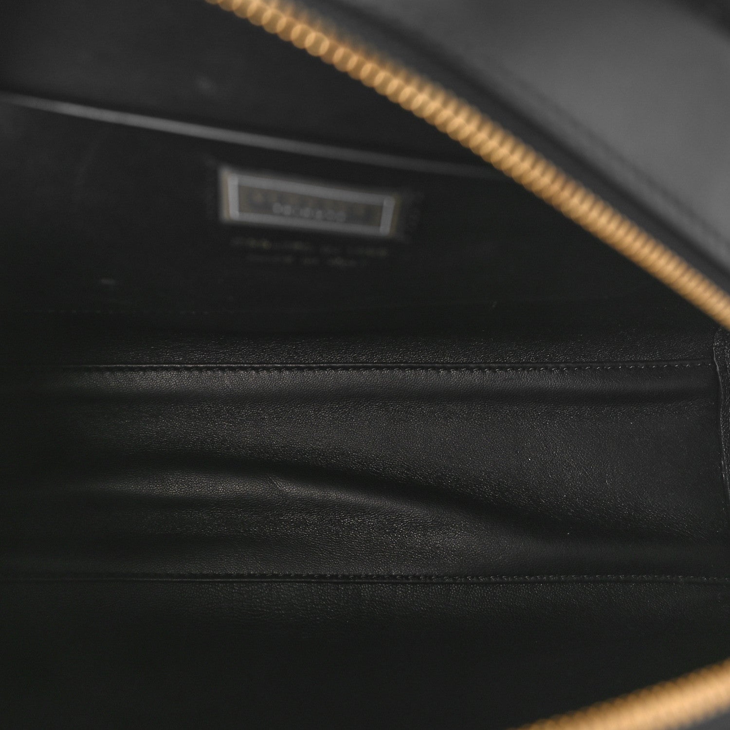 Versace Calfskin Medallion Tribute Bowling Bag Black 4 of 7