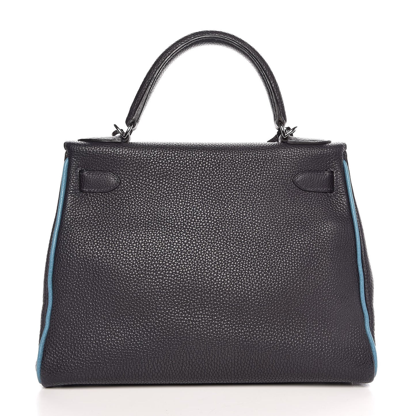 Togo Bi-Color Kelly Retourne 28 Indigo Blue Jean