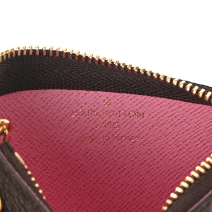 Louis Vuitton Monogram 2022 Christmas Animation Paris Key Pouch Pink 6 of 8