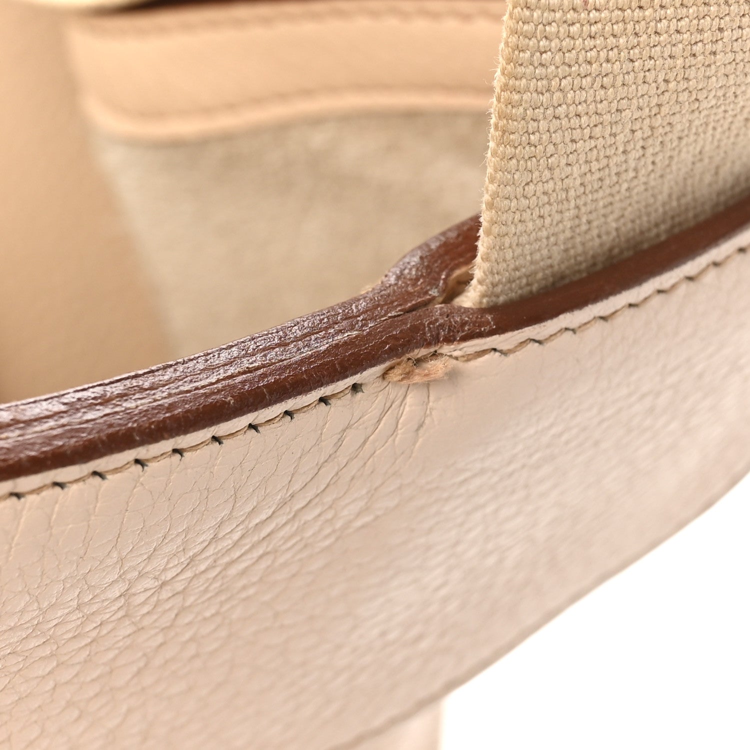 Hermes Taurillon Clemence Sherpa Backpack Parchemin 11 of 14