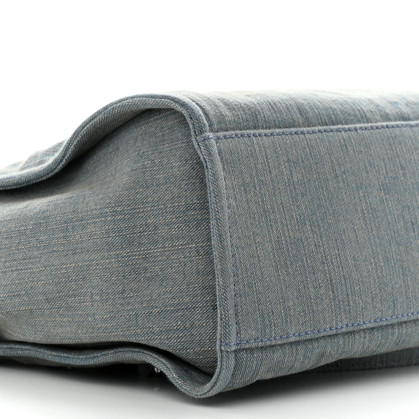 Denim Small Deauville Tote Light Blue