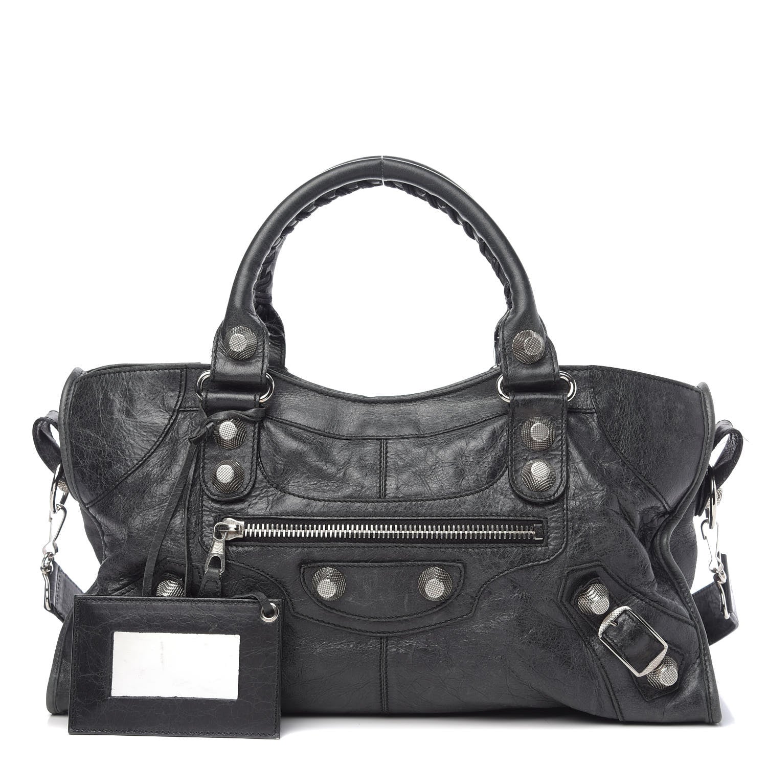 Balenciaga Agneau Giant 21 Silver Hardware Part Time Black 1 of 15