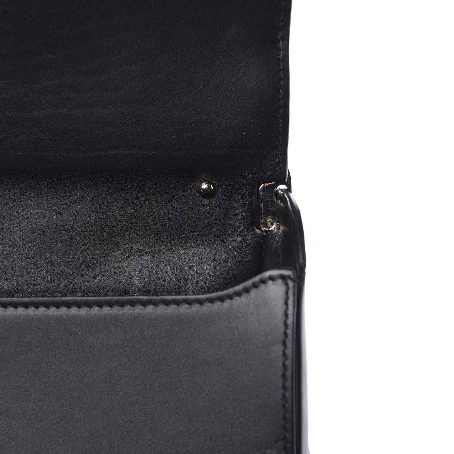 Smooth Calfskin Small Neo Classic Hardware Chain Bag Black