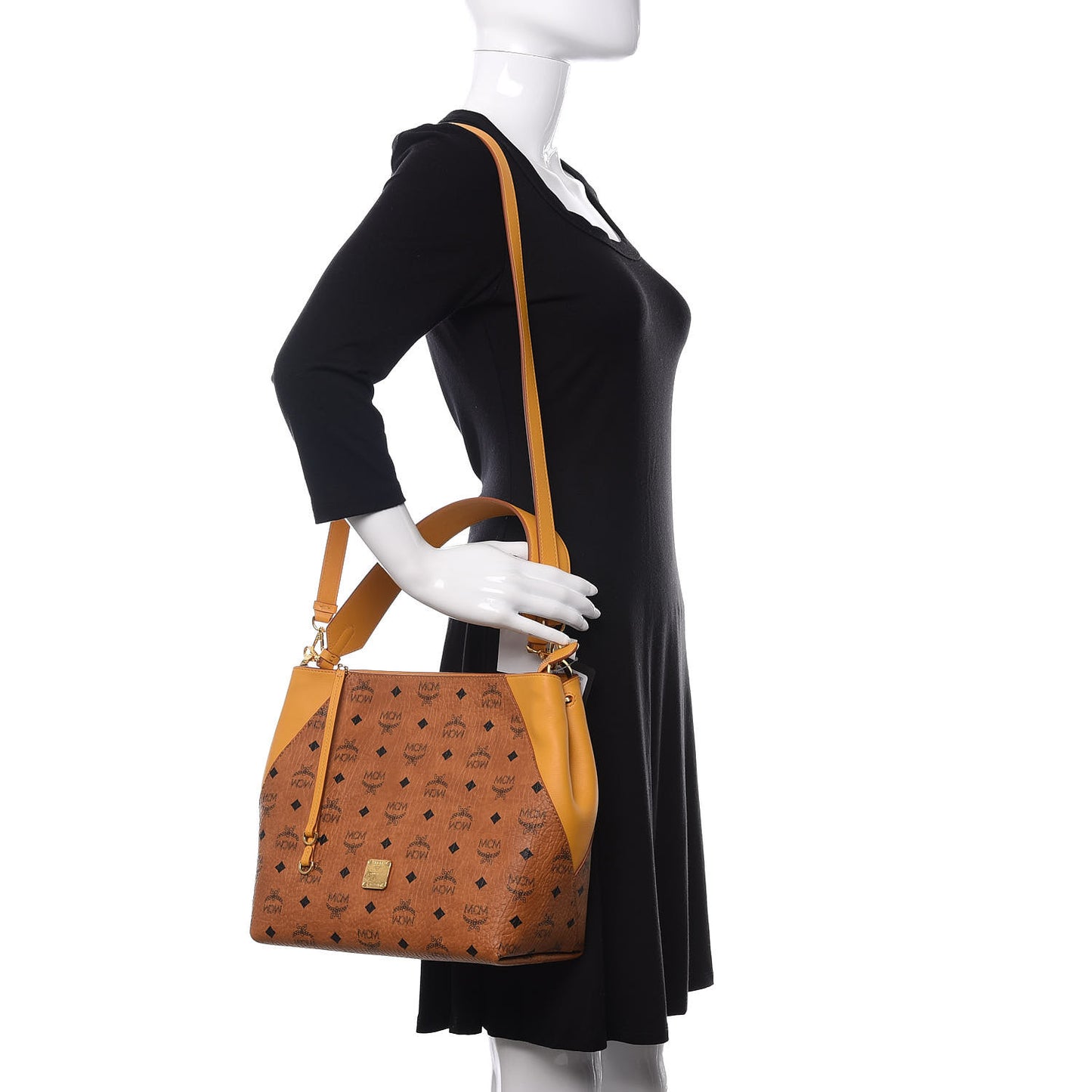 Visetos Medium Klara Hobo Cognac Yellow