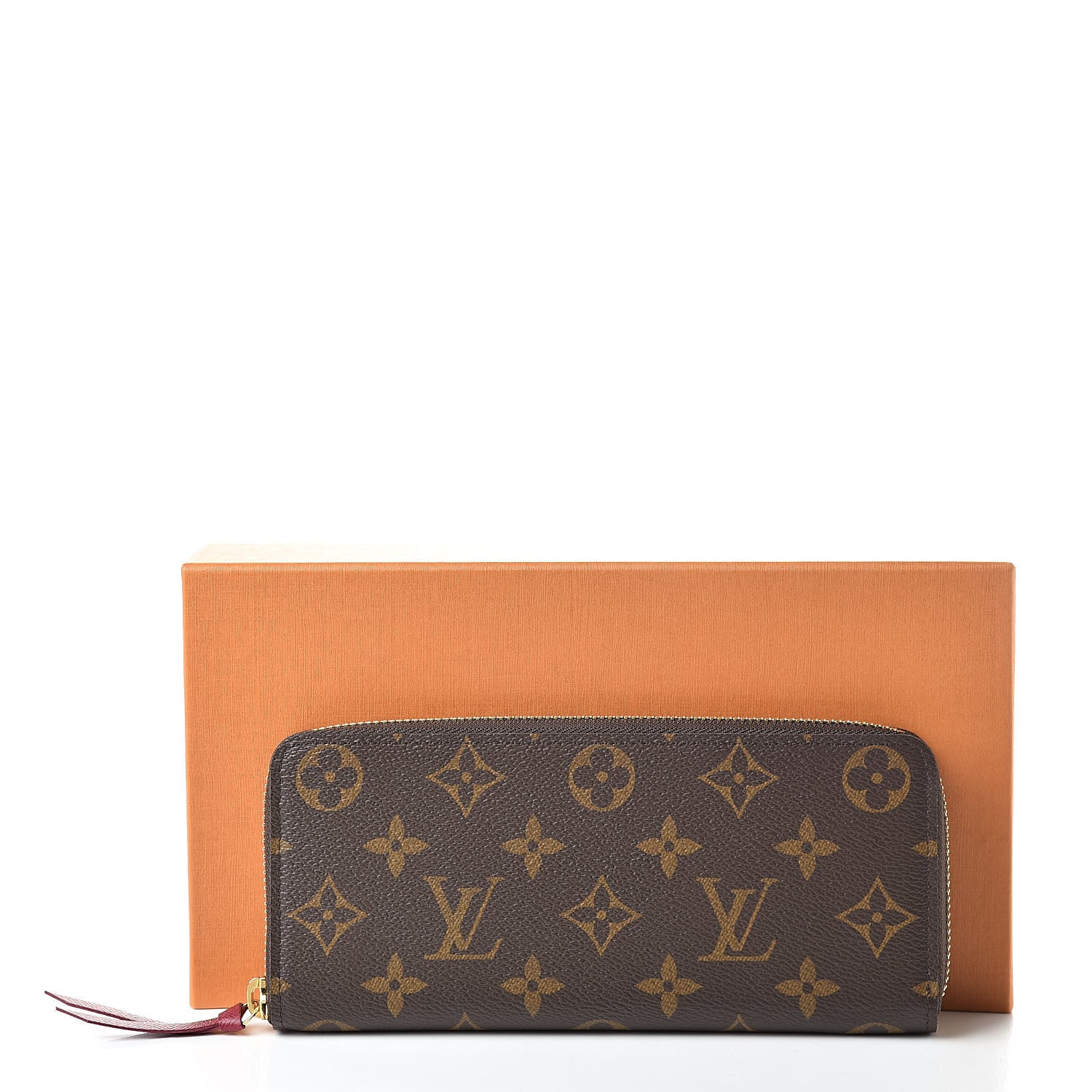 Louis Vuitton Monogram Clemence Wallet Fuchsia 8 of 8