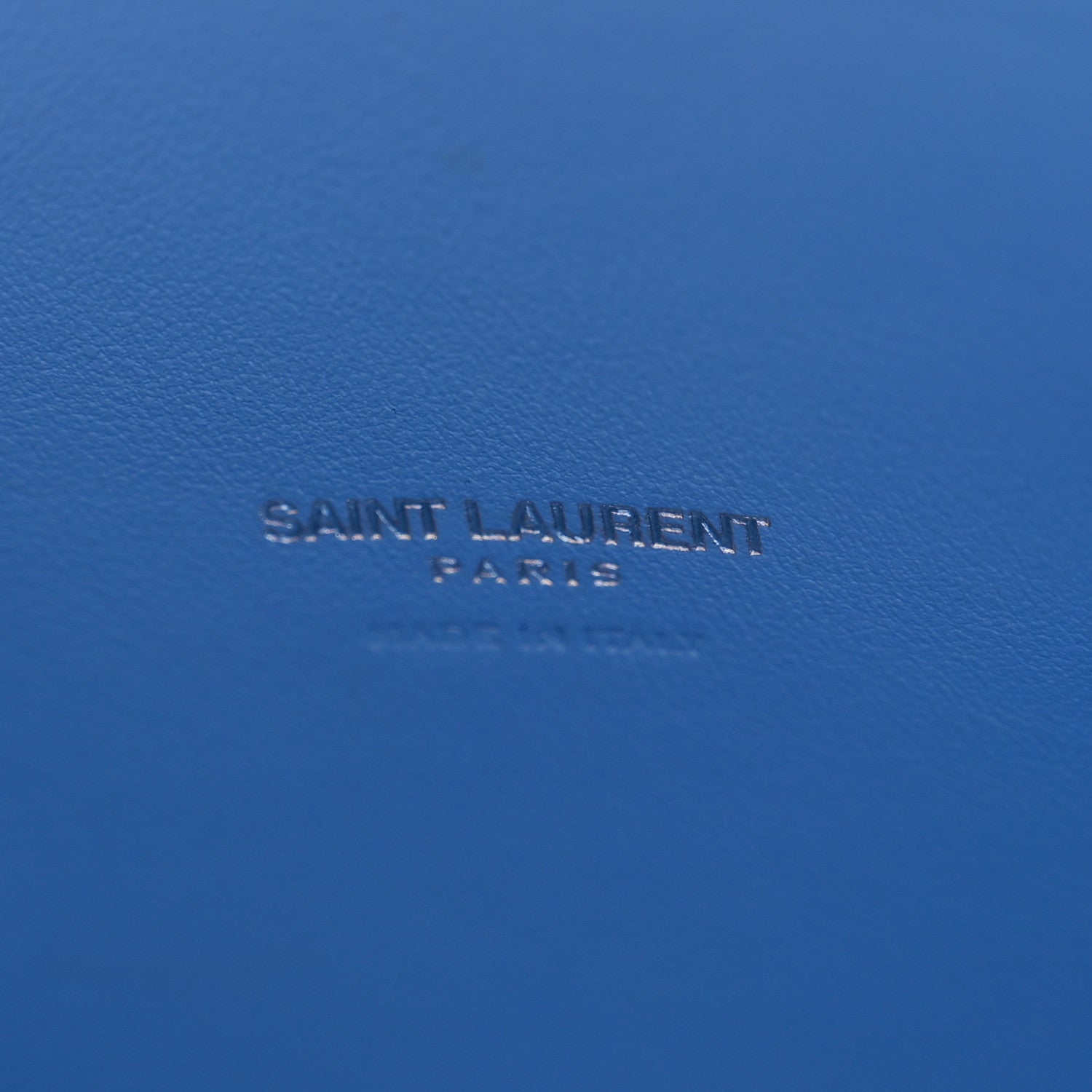 Saint Laurent Grained Calfskin Baby Sac De Jour Blue Clair 6 of 16