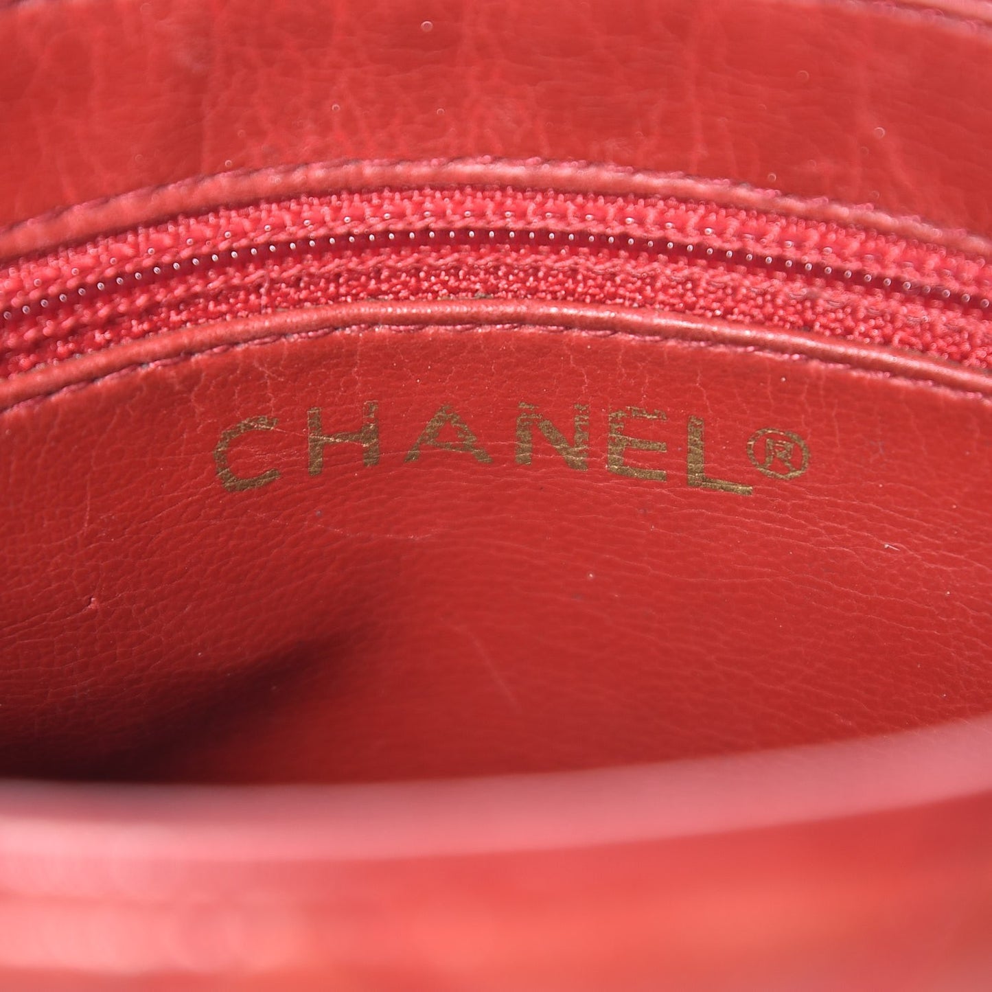 Lambskin Quilted Belt Bag 75 30 Red
