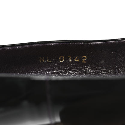 Louis Vuitton Patent Calfskin Oh Really Peep Toe Pumps 40 Amarante 9 of 11