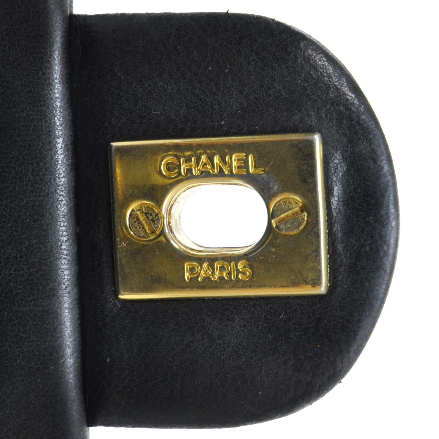 Chanel Lambskin Quilted Mini Flap Black GHW 7 of 10
