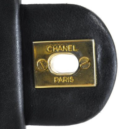 Chanel Lambskin Quilted Mini Flap Black GHW 7 of 10