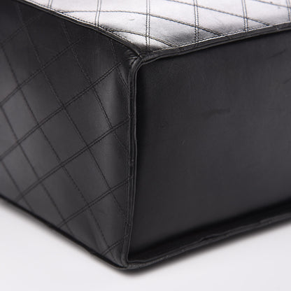 Chanel Calfskin Stitch Vanity Case Black 15 of 22