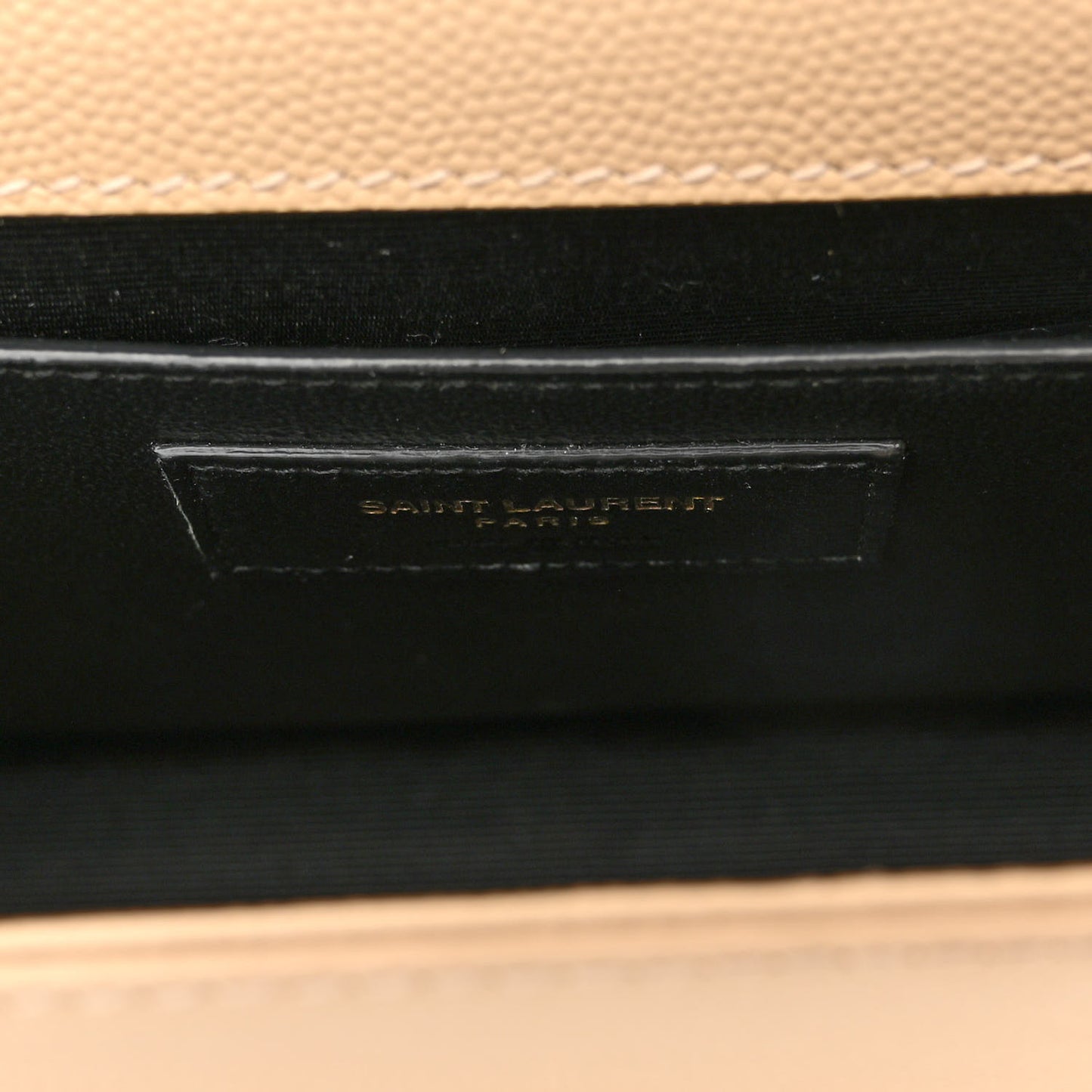 Grain De Poudre Medium Monogram Kate Satchel Dark Beige
