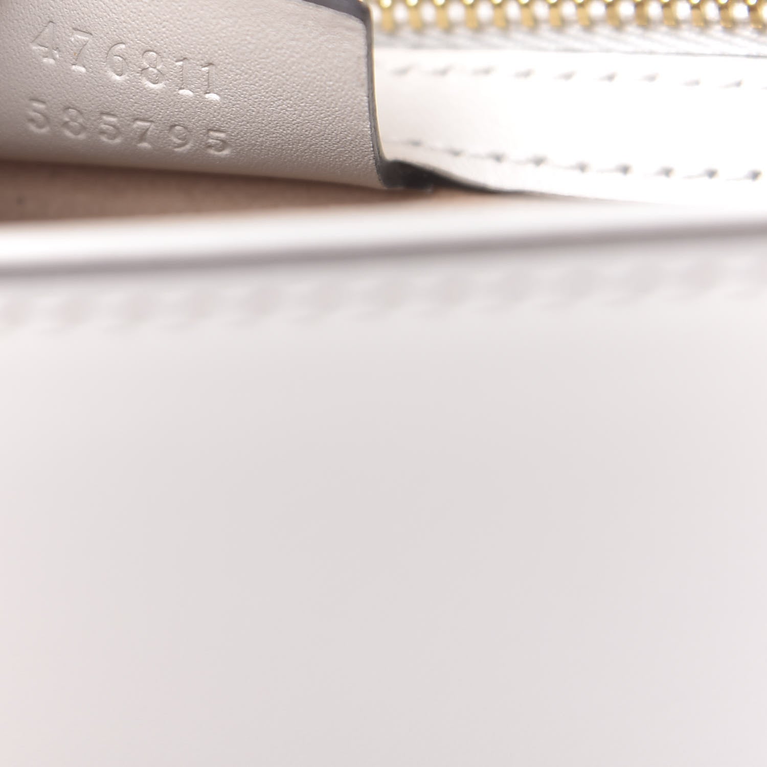 Gucci Calfskin Sylvie Belt Bag Off White 7 of 10