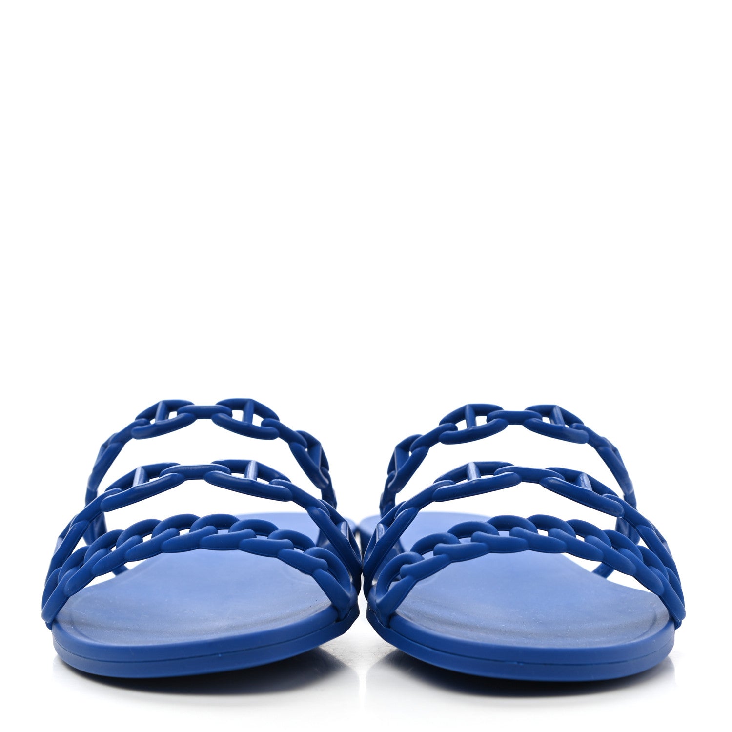 Hermes TPU Rivage Sandals 36 Bleu Smalt 2 of 8