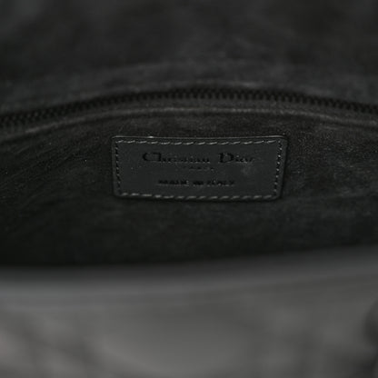 Christian Dior Ultra Matte Calfskin Cannage Small My ABCDior Lady Dior Black 7 of 13