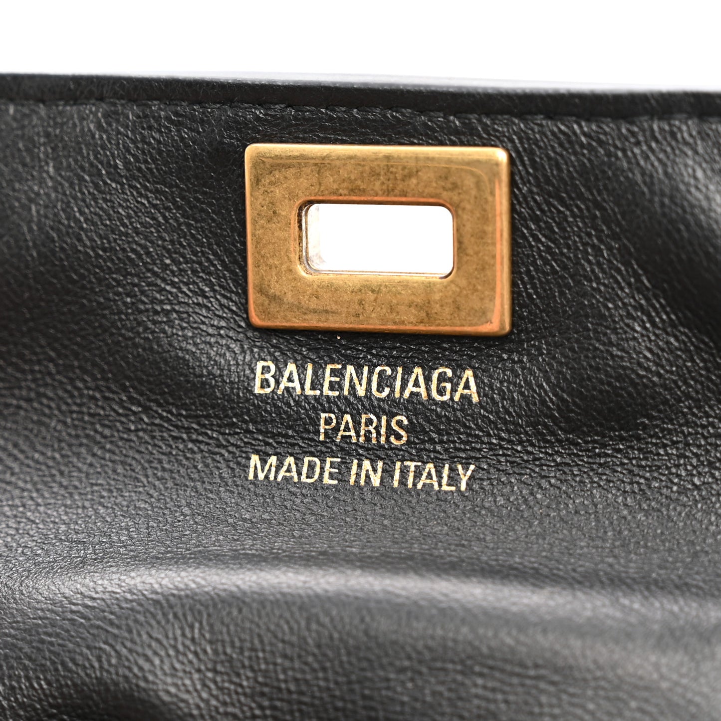 Smooth Calfskin Rodeo Micro Bag Charm Black