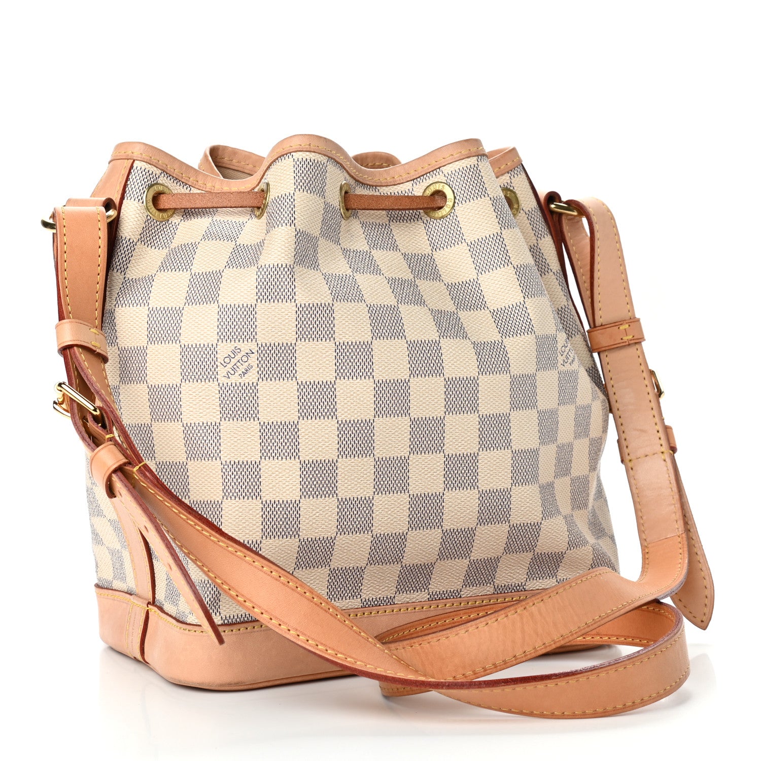 Louis Vuitton Damier Azur Noe BB 7 of 11