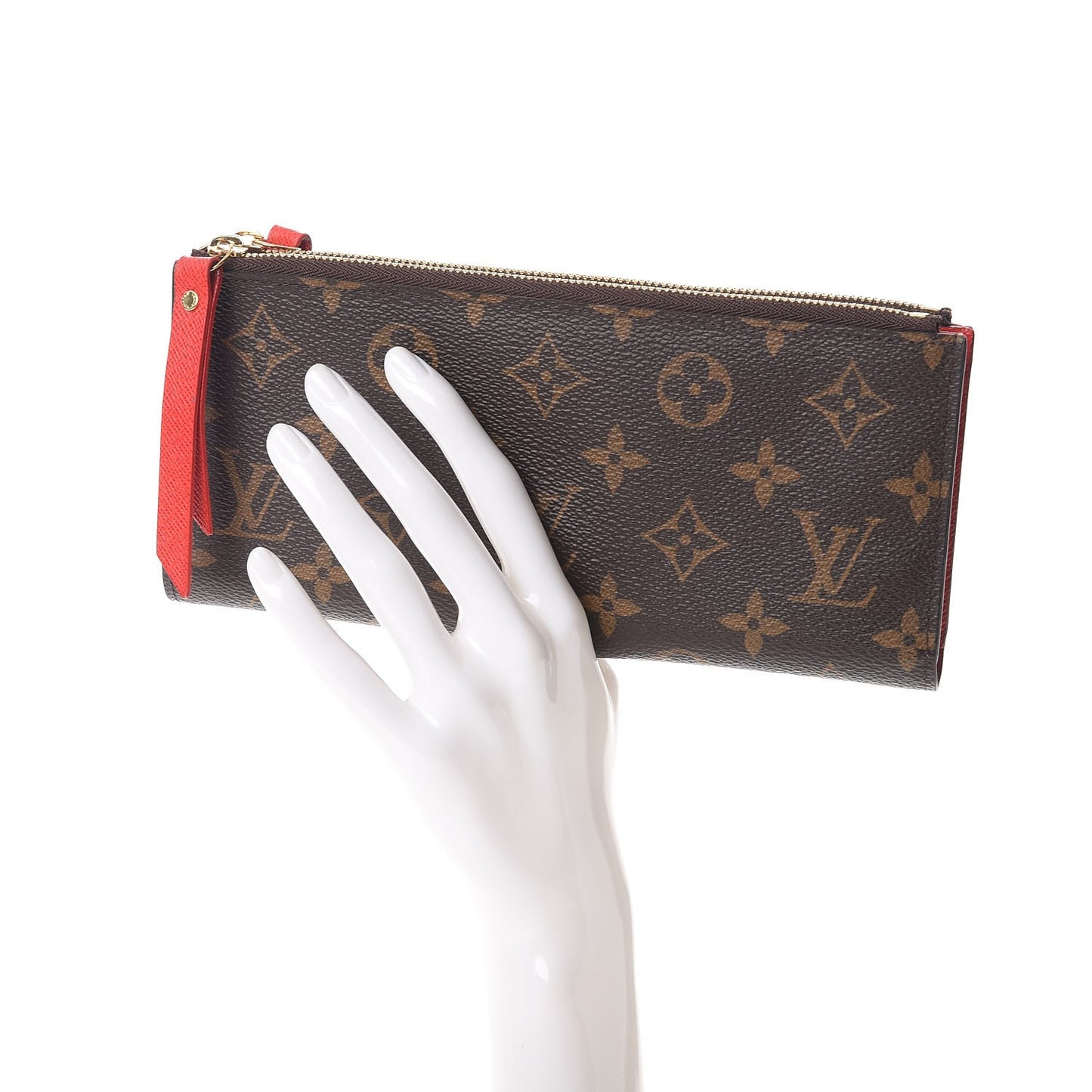 Monogram Adele Wallet Coquelicot