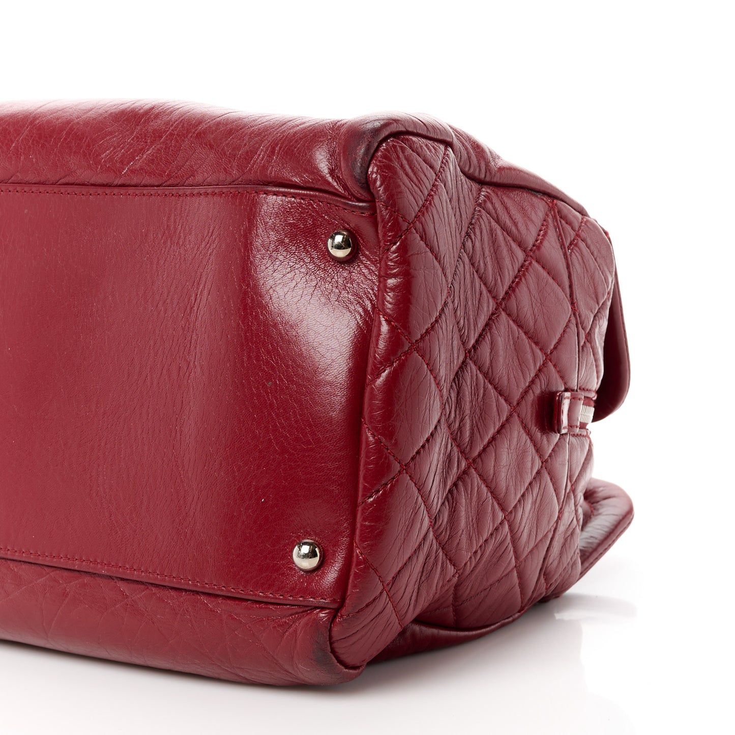 Lambskin Timeless CC Tote Red