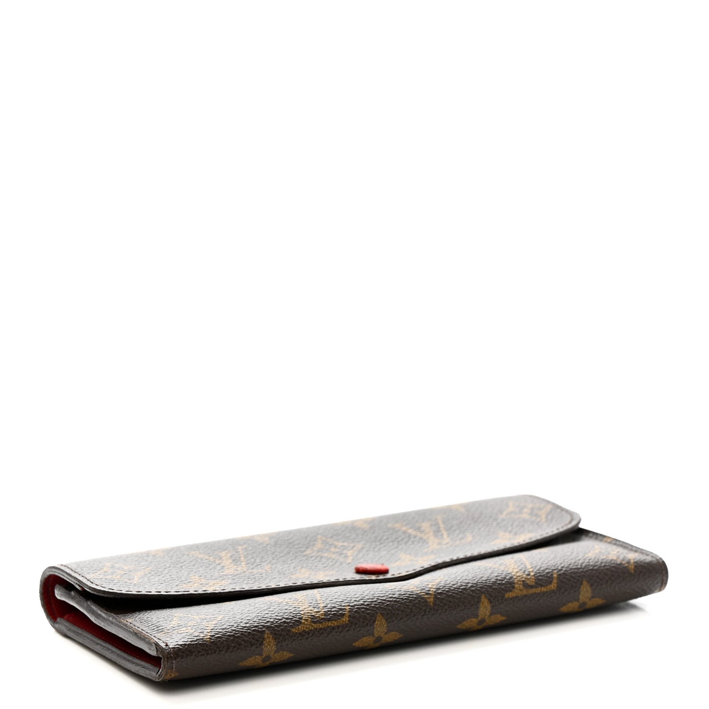 Monogram Emilie Wallet Red