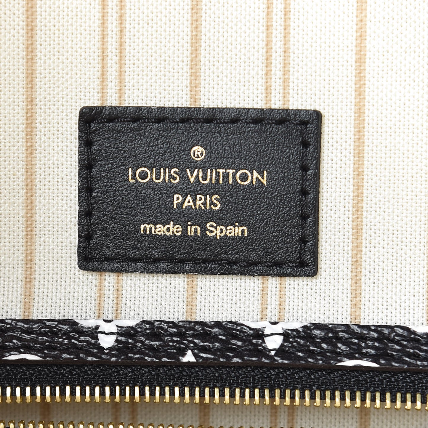 Monogram Giant Jungle Neverfull MM Ivory