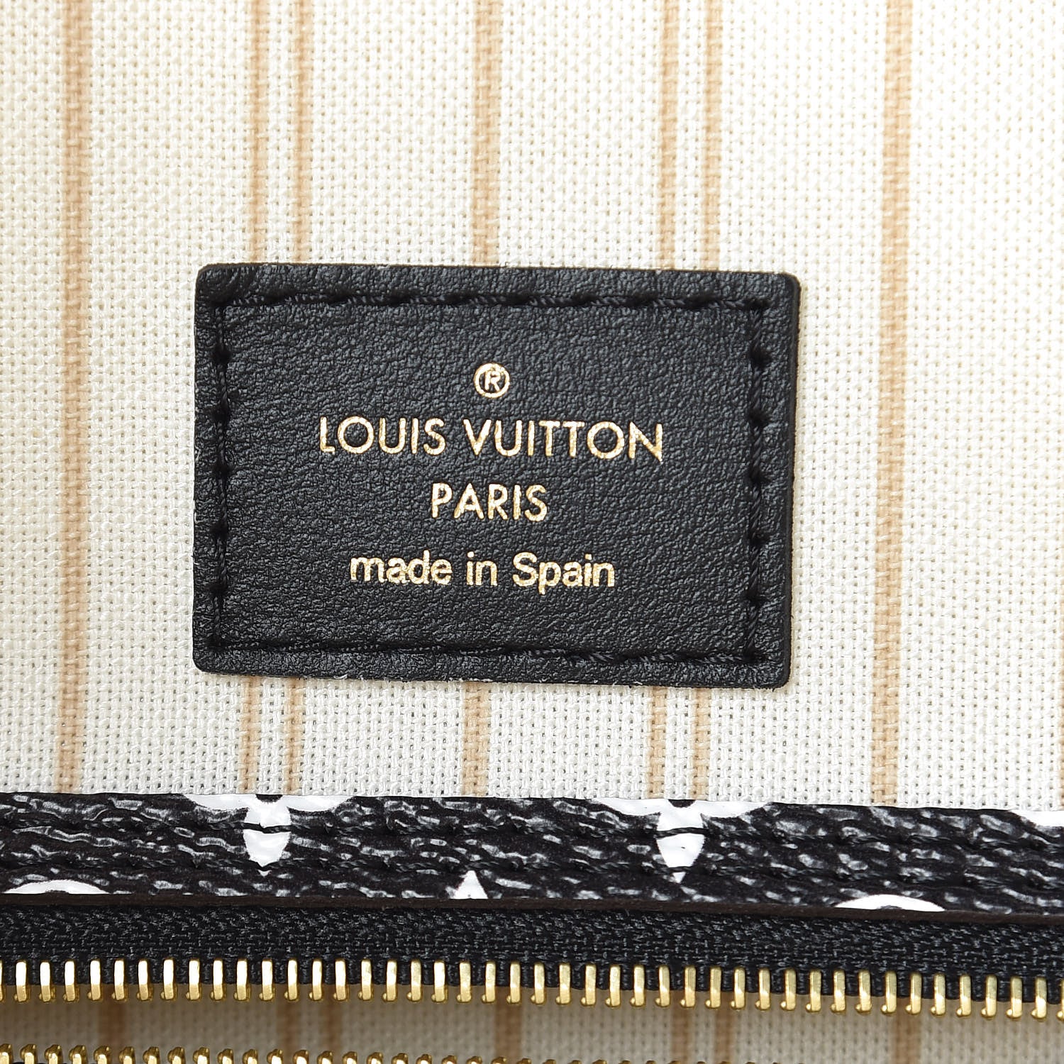 Louis Vuitton Monogram Giant Jungle Neverfull MM Ivory 6 of 10
