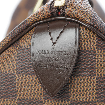 Louis Vuitton Damier Ebene Speedy 30 6 of 8