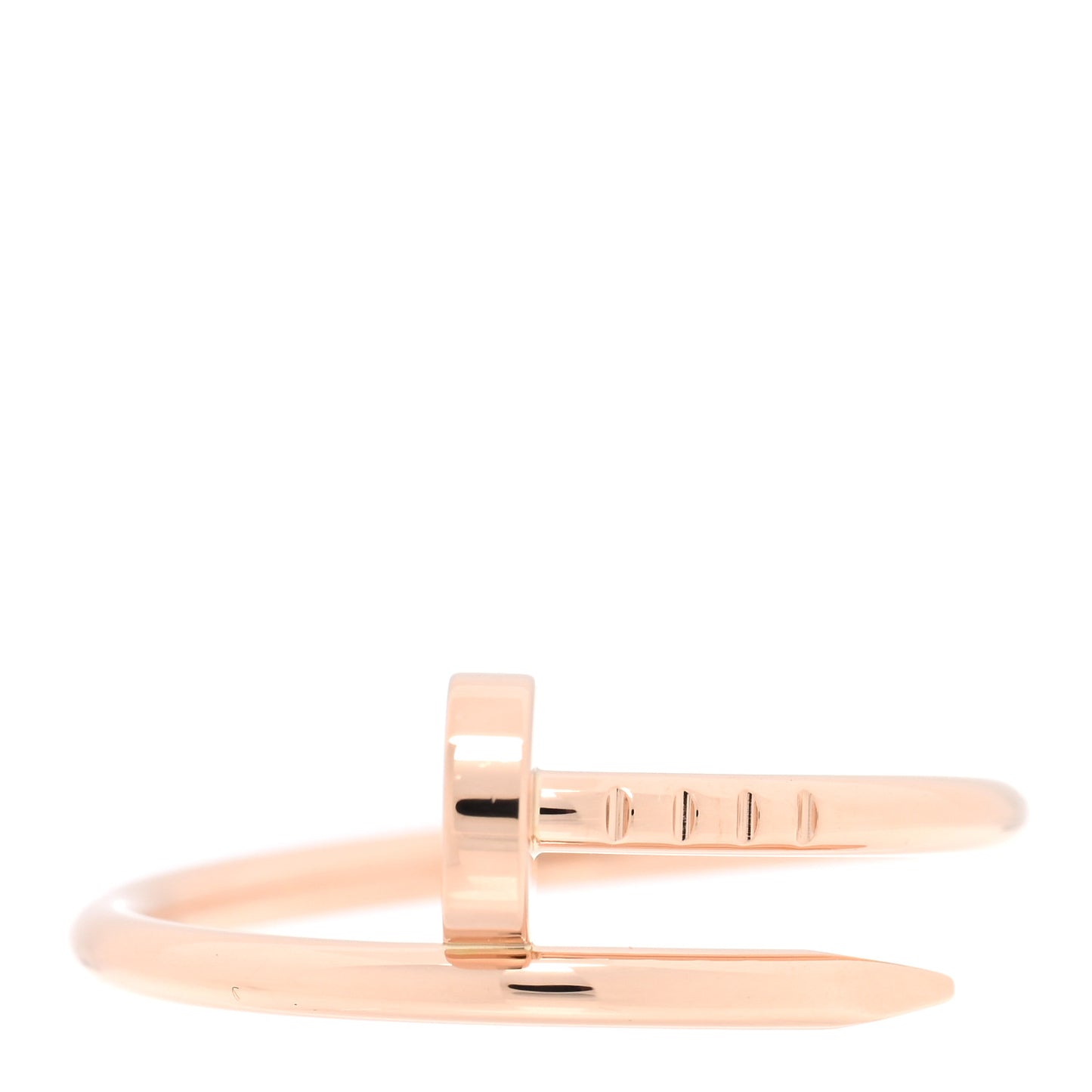 18K Pink Gold Small Juste Un Clou Ring 55 7.25