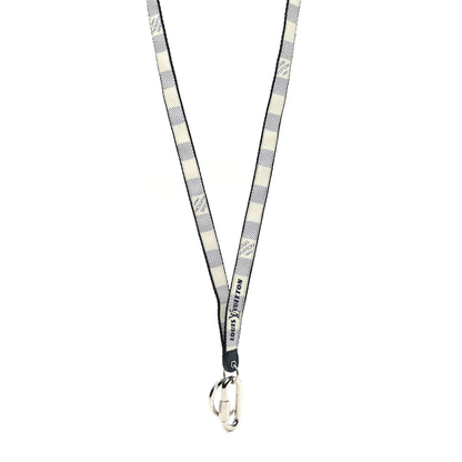 Louis Vuitton Damier Coastline Lanyard Key Holder White 1 of 5