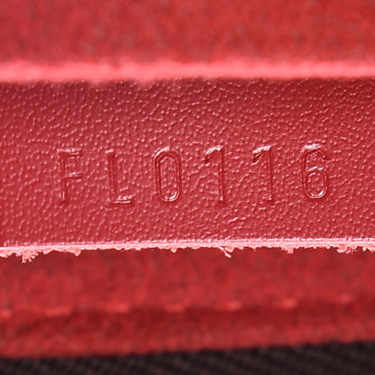 Louis Vuitton Damier Ebene Caissa Tote PM Cherry 7 of 8