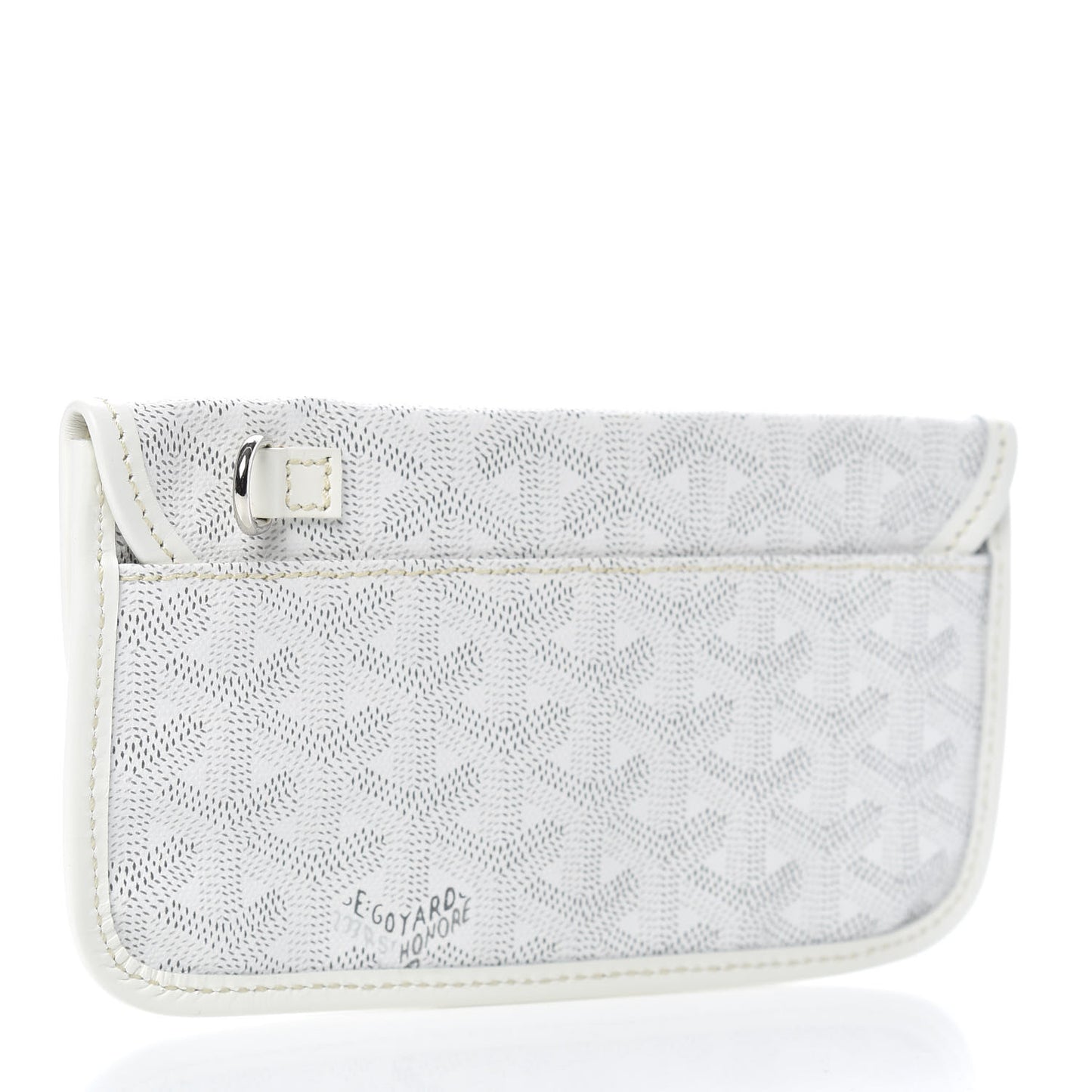 Goyardine Pouch White