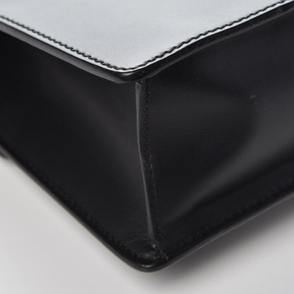 Gucci Calfskin Small Sylvie Shoulder Bag Black 10 of 14
