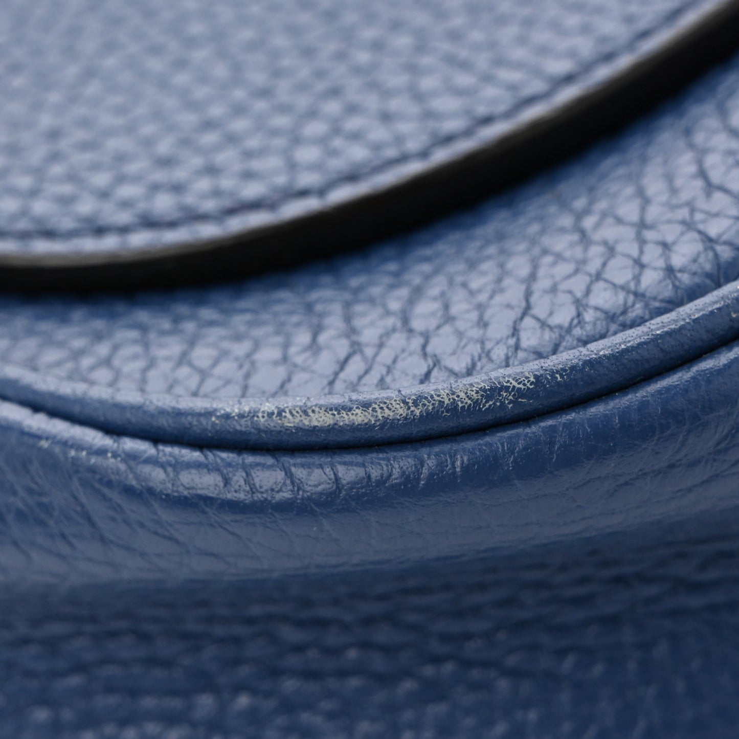 Pebbled Calfskin Medium Soho Flap Crossbody Caspian