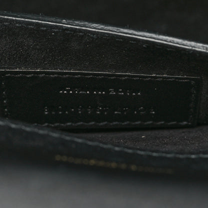 Saint Laurent Calfskin Small Classic Monogram Kate Tassel Satchel Black 7 of 12