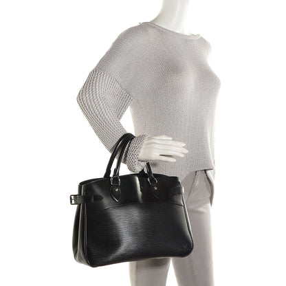 Louis Vuitton Epi Passy PM Black 2 of 7