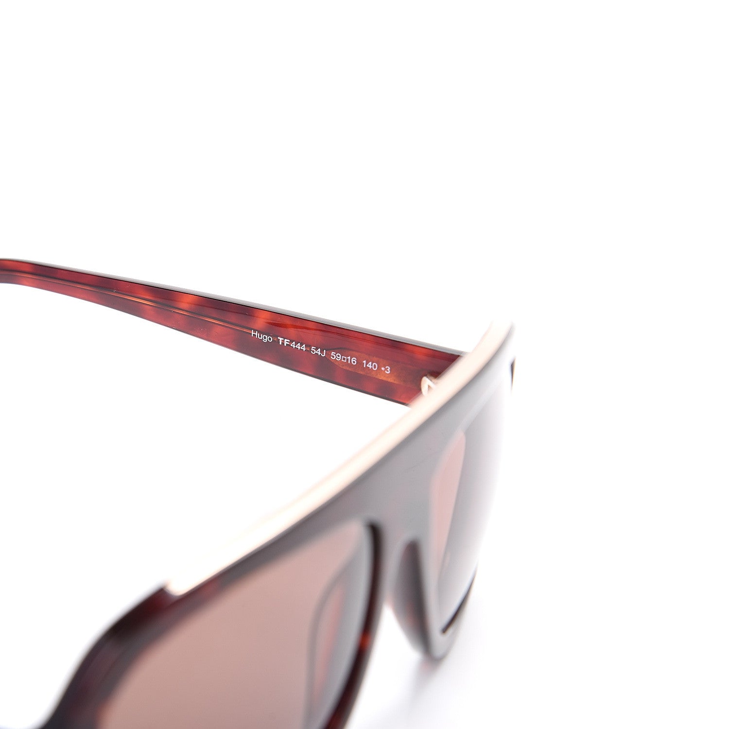 Tom Ford Hugo Sunglasses TF444 Havana 5 of 8