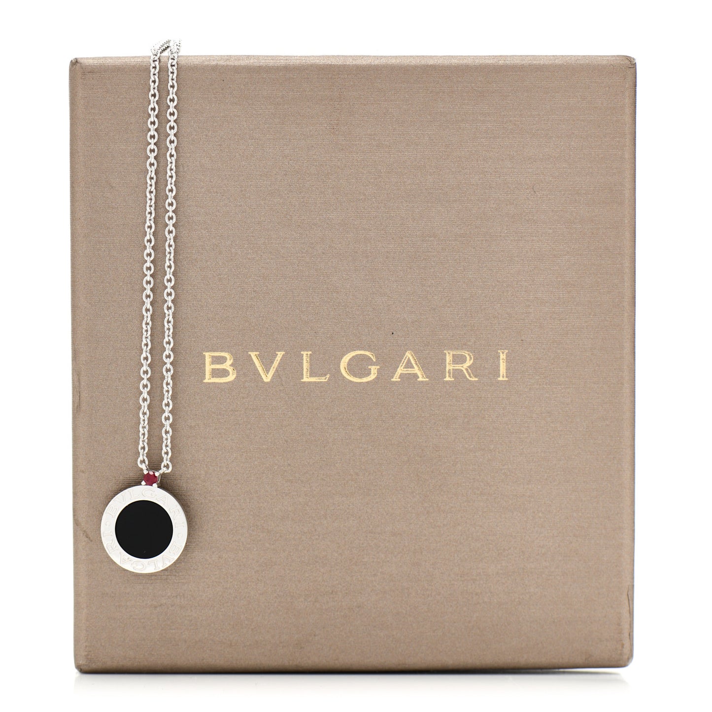 Sterling Silver Black Onyx Ruby Save The Children Anniversary Pendant Necklace