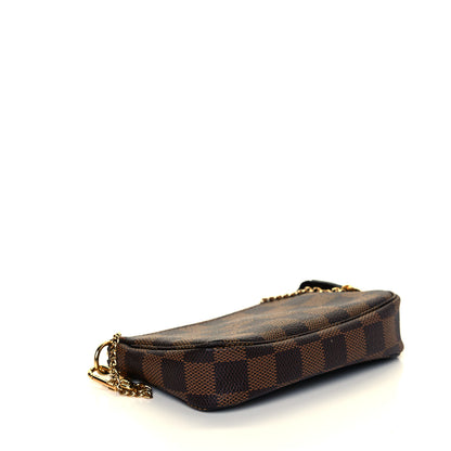 Louis Vuitton Damier Ebene Mini Pochette Accessories 6 of 13