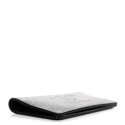 Chanel Caviar Timeless CC Yen Wallet Black 4 of 9
