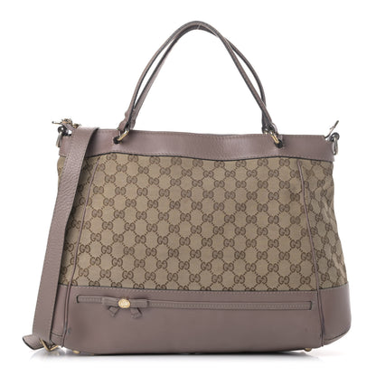 Gucci Monogram Mayfair Tote Lavender 1 of 10