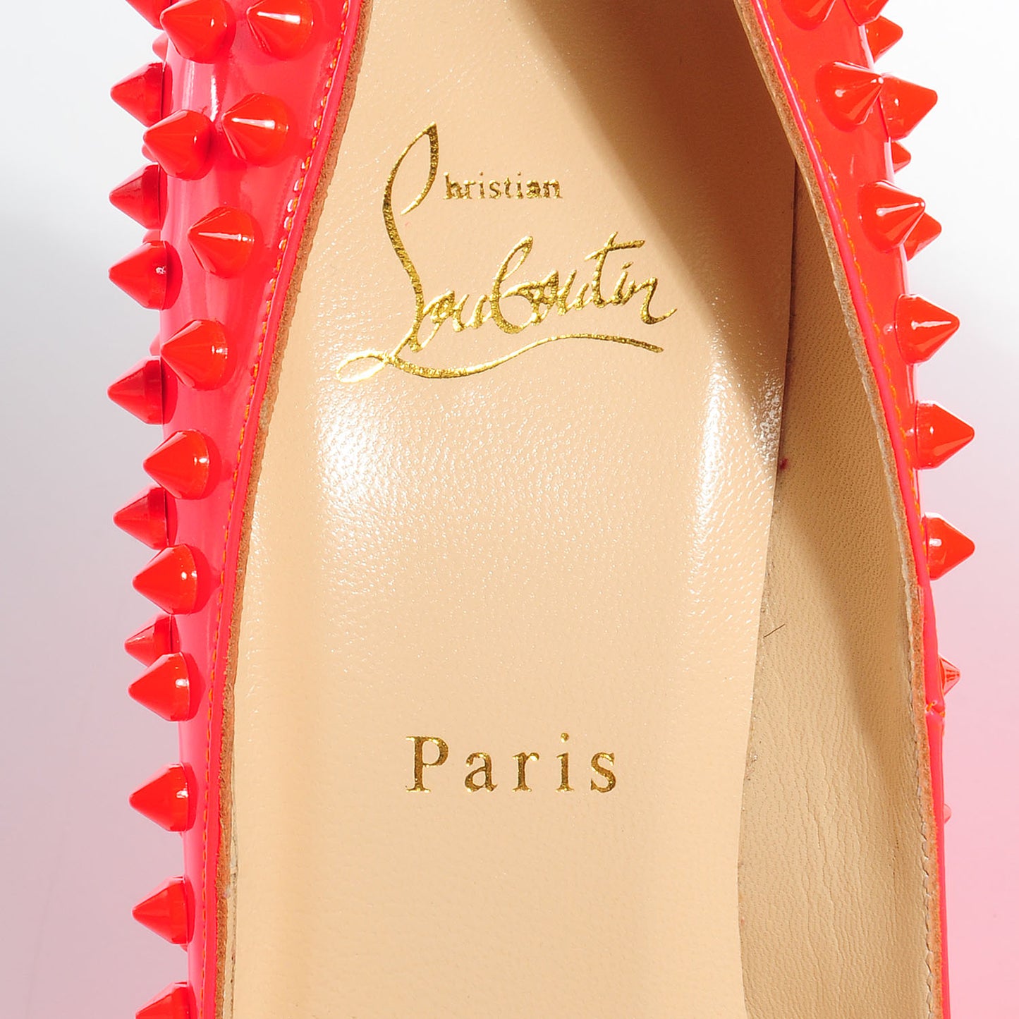 Patent Pigalle Spikes 120 Pumps 39.5 Fluo Rose Paris