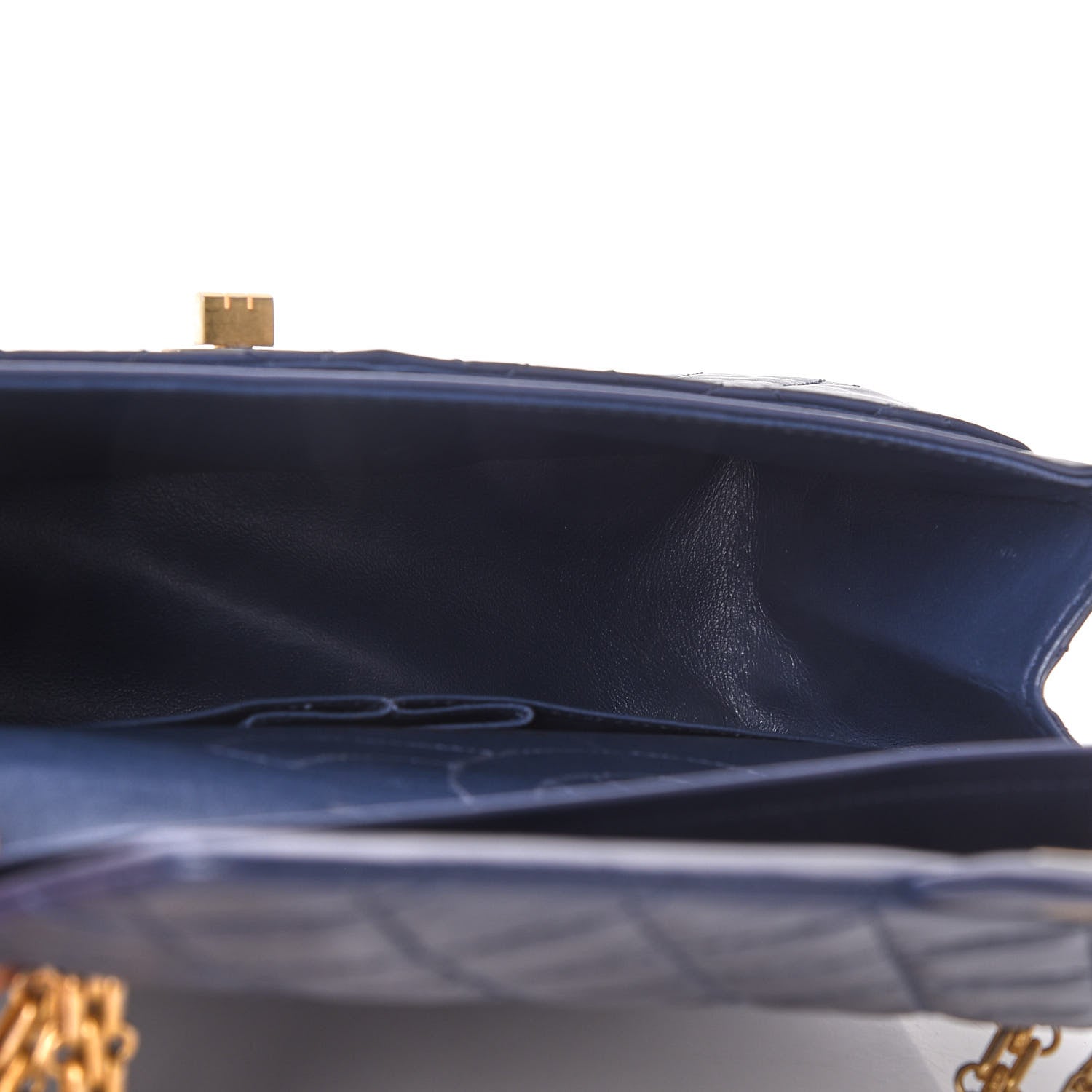 Chanel Aged Calfskin Quilted 2.55 Reissue 225 Flap Navy 5 of 11