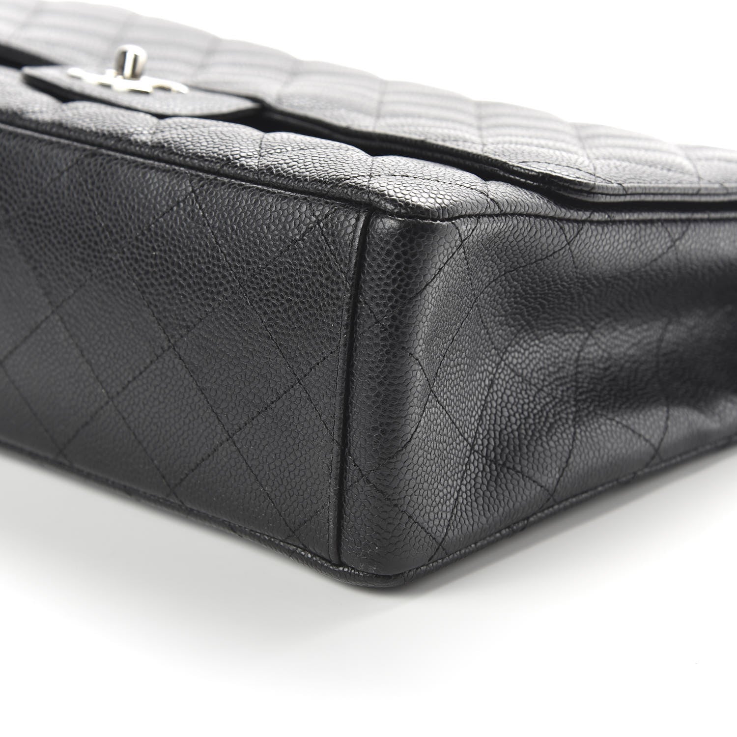 Chanel Caviar Quilted Maxi Single Flap Black 6 of 10