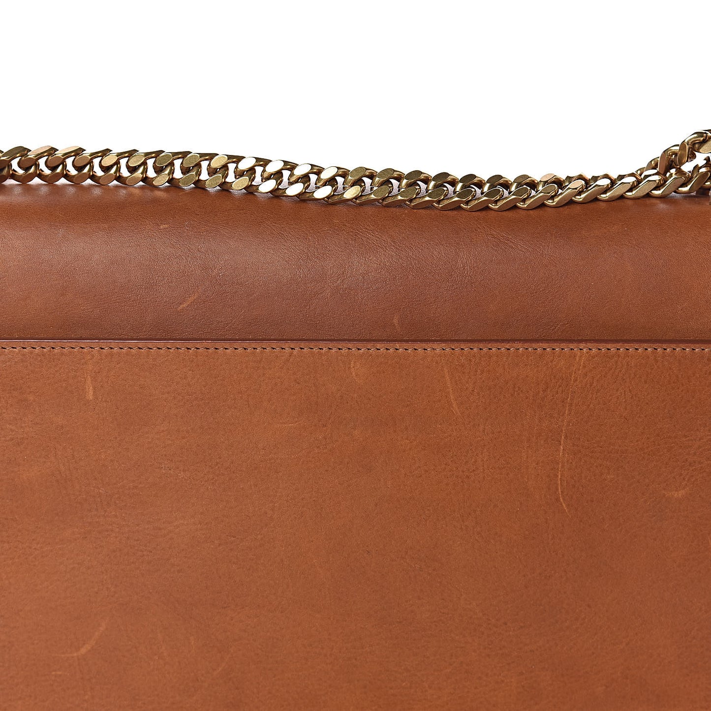 Calfskin Large Monogram Sunset Tan