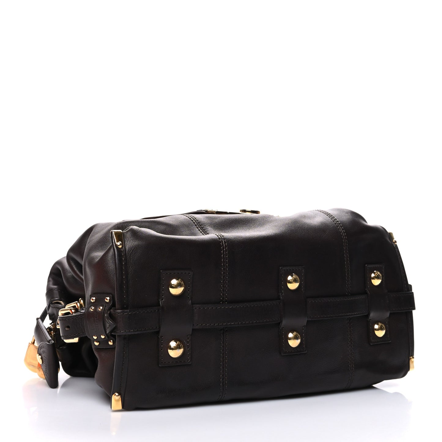 Calfskin Sac Louis Chocolate