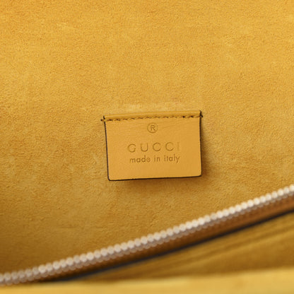 Gucci GG Supreme Monogram Small Dionysus Shoulder Bag Yellow 7 of 8