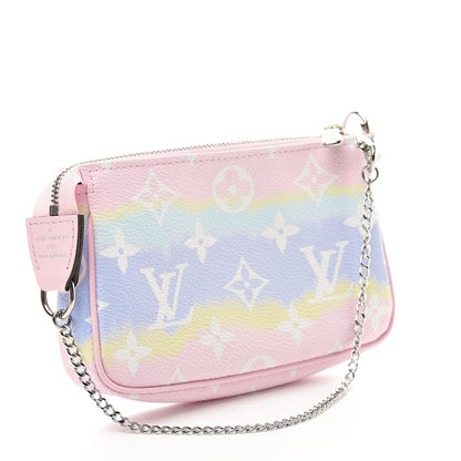 Louis Vuitton Monogram Escale Mini Pochette Accessories Pastel 3 of 8