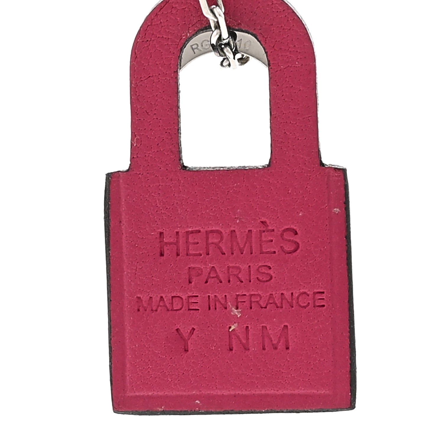 Hermes Swift O'Kelly Pendant Necklace Rose Mexico 5 of 7